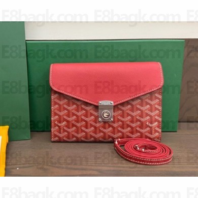 Goyard Chypre Wallet-Pouch bag Red 2024