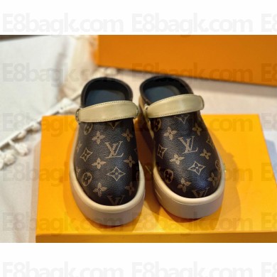 Louis Vuitton monogram Aspen Platform Clog 2024