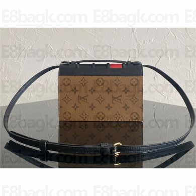Louis Vuitton LV Book Chain Wallet in Monogram Reverse Canvas M81830 2022