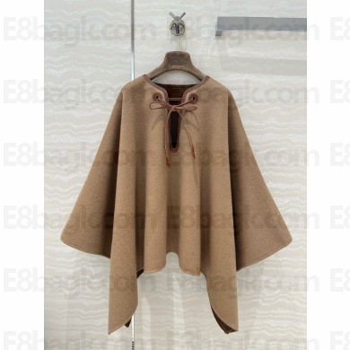 LORO PIANA cashmere jessi cape tan 2024