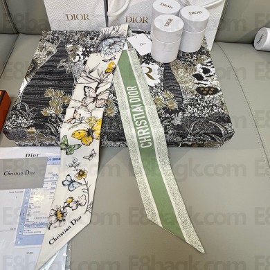 DIOR Mitzah Scarf 6x105cm 250306 11 2025