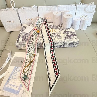 DIOR Mitzah Scarf 6x105cm 250307 11 2025