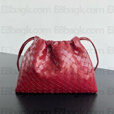 bottega veneta Intrecciato calf leather dustbag red 2025