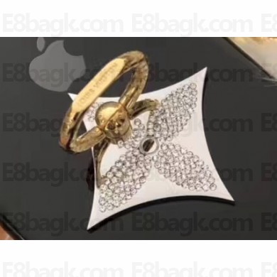 Louis Vuitton Phone Ring Flower Strass M63144