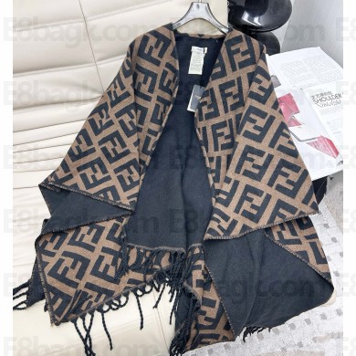 FENDI FF cloak beige/black 2025