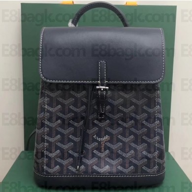 Goyard Alpin Mini Backpack Bag Dark Blue