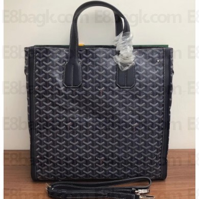 Goyard Voltaire Tote Bag Dark Blue
