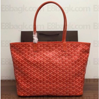 Goyard Artois PM/MM Tote Bag Orange