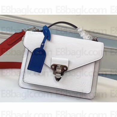 Louis Vuitton Epi Leather Neo Monceau Bag M55392 Optic White 2020