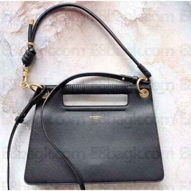 Givenchy Medium Whip Bag in Smooth Leather Black