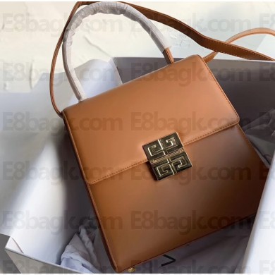 Givenchy Vintage Leather Shoulder Small Bag Brown