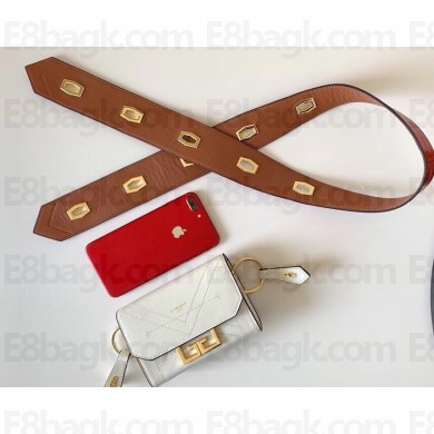 Givenchy Nano Eden Bag in Leather White