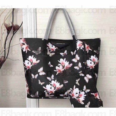 Givenchy Coated Canvas Antigona Shopper Tote Bag 03