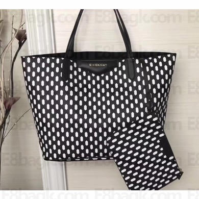 Givenchy Coated Canvas Antigona Shopper Tote Bag 05
