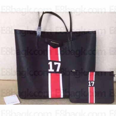 Givenchy Coated Canvas Antigona Shopper Tote Bag 14