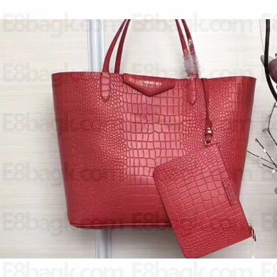 Givenchy Calfskin Antigona Shopper Tote Bag 08