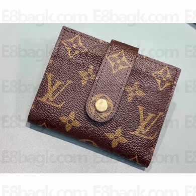 Louis Vuitton Monogram Canvas 12 Card Holder M61731 Brown