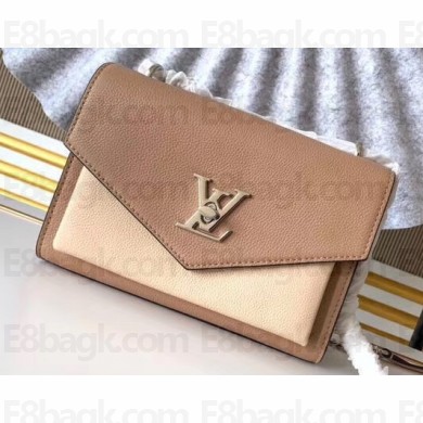 Louis Vuitton Mylockme BB Shoulder Bag M51424 Beige/White