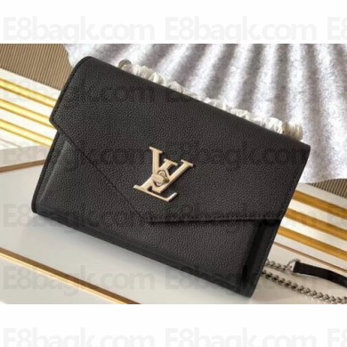 Louis Vuitton Mylockme BB Shoulder Bag M51418 Black