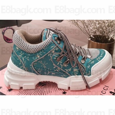 Gucci Flashtrek Sneakers Turquoise 2020