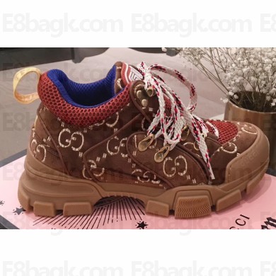 Gucci Flashtrek Sneakers Brown 2020