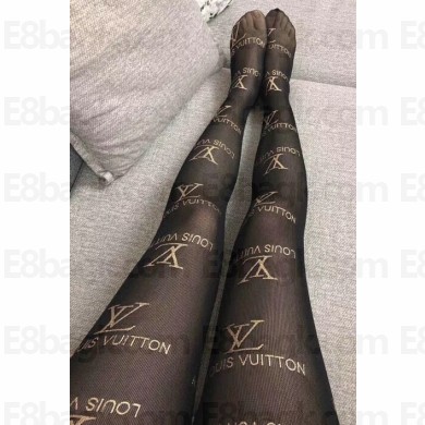 Louis Vuitton Logo Pantyhose Tights 01
