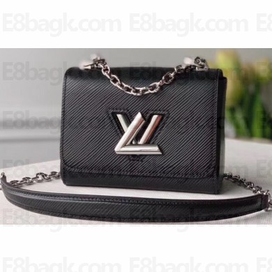 Louis Vuitton Epi Leather Twist Mini Bag M56117 Black 2020