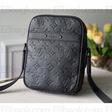 Louis Vuitton Monogram Shadow Leather Danube Slim Bag M44972 2020