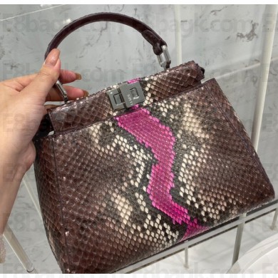 Fendi Python Peekaboo Mini Bag 04