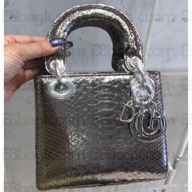 Lady Dior Python Mini Bag 16
