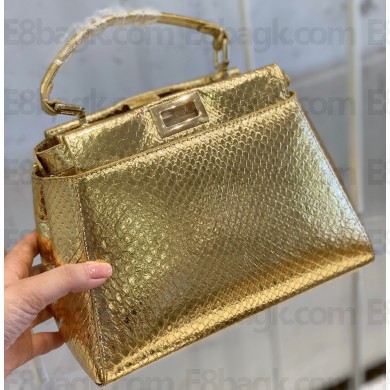 Fendi Python Peekaboo Mini Bag 05
