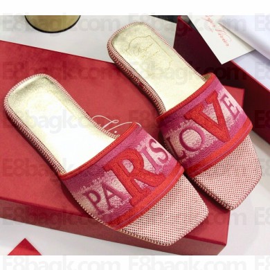 Roger Vivier Vivier Loves Paris Espadrilles Mules Multicolour 2020