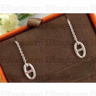 Hermes Farandole Earrings Silver