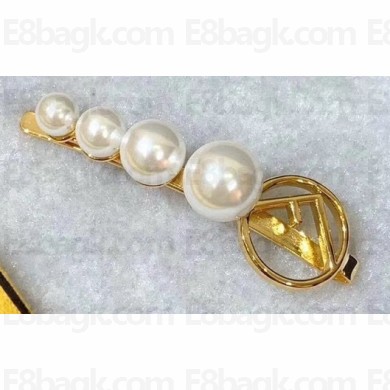 Fendi Hair Accessory Pearl F