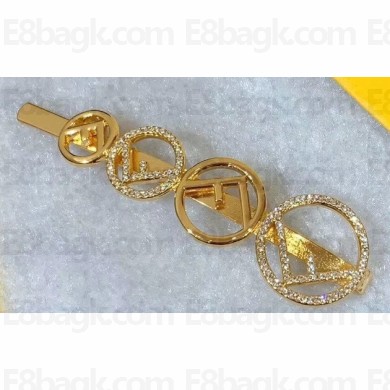 Fendi Hair Accessory Crystal F Is Fendi