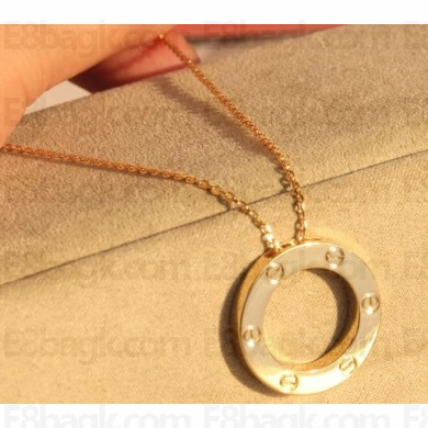 Cartier Love necklace Yellow Gold