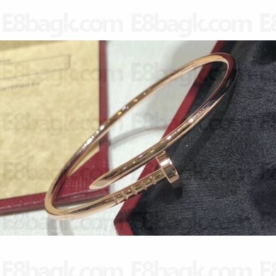 Cartier juste un clou Bracelet Narrow Pink Gold
