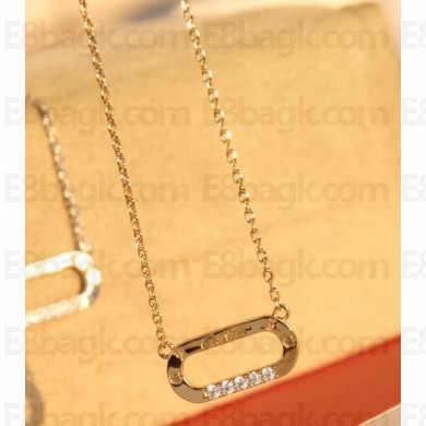 Cartier Logo necklace Yellow Gold