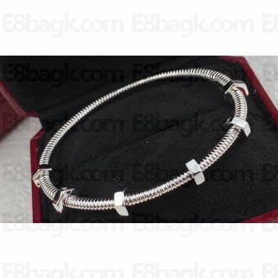 Cartier Ecrou de Bracelet White Gold