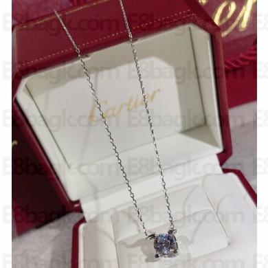 Cartier C de necklace White Gold