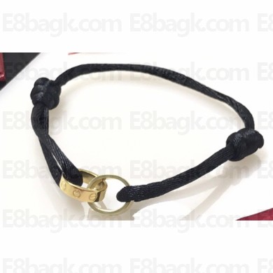 Cartier Black Love Bracelet Yellow Gold