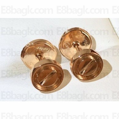 Cartier Love Earrings Mini Pink Gold