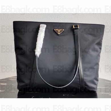 Prada Nylon Tote Bag 1BG291 Black 2020