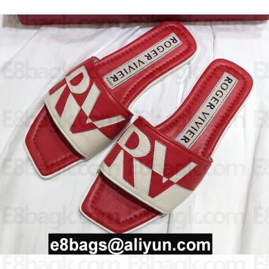 Roger Vivier Call Me Vivier Mules Red 2020