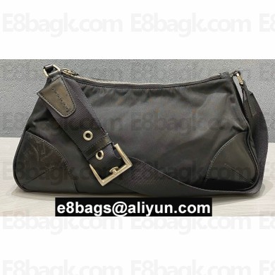 Prada Vintage Shoulder Bag in Nylon Black 2020