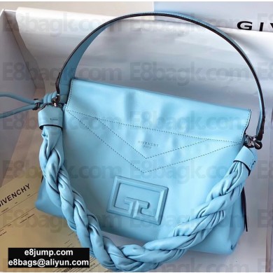 Givenchy Medium ID93 Bag in Smooth Leather Sky Blue 2020
