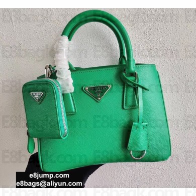 Prada Saffiano Leather Mini Bag 1BA296 Green 2020
