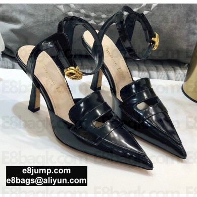Dior Heel 8cm Boy-D Pumps in Perforated Gradient Calfskin Black 2020