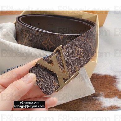 Louis Vuitton Width 4cm LV Initiales Belt LV39