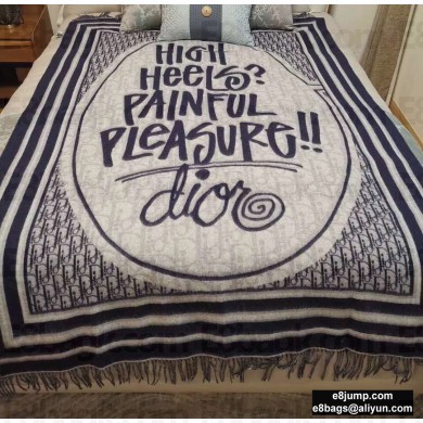 Dior Wool Blanket 195x135cm